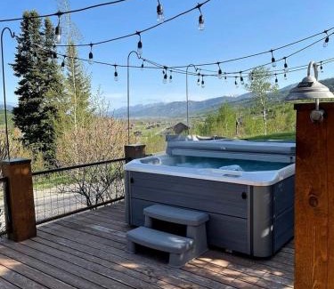 Alpine House | Remodeled Cabin with Pool Table and Hot-Tub in Wyoming