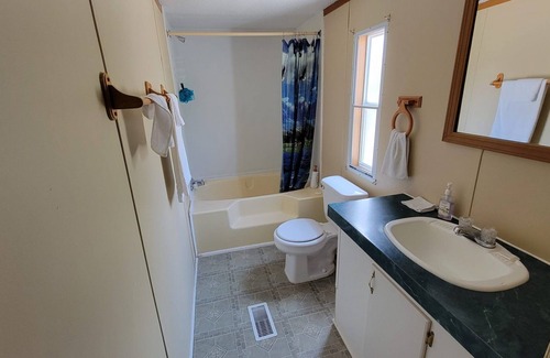 Benton Apartment | Remodeled Cottage 4 at the King Creek Lodge and Marina