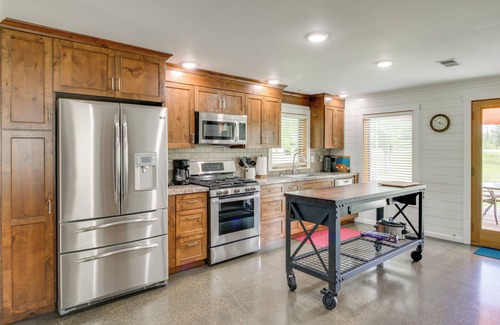 New York Mills House | Remote Retreat: Cozy Home w/Big Pine Lake Access!