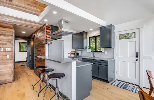 South Colby House | Renovated A-frame with water view