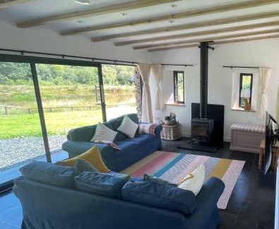 Houghton House | Renovated Barn with Pond View