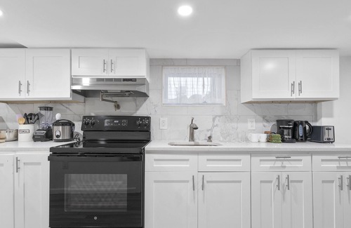 Elmont Apartment | Renovated basement apartment minutes away from UBS arena