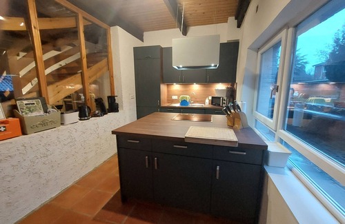 Bunsdorf House | Renovated country house with sauna + whirlpool, up to 8 people near the Baltic Sea