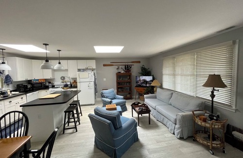 Rehoboth Beach Cottage | renovated cozy family cottage located in a gated family friendly community.