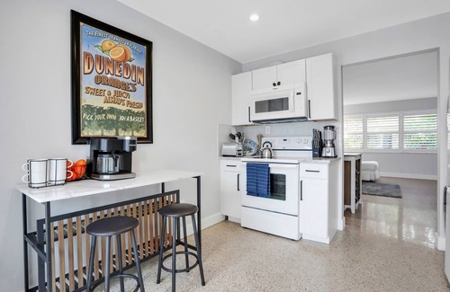 Dunedin House | Renovated duplex near Honeymoon/Caladesi Island with patio, AC, & W/D