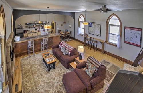 Hayward House | Renovated Historic Church Along Namekagon River!