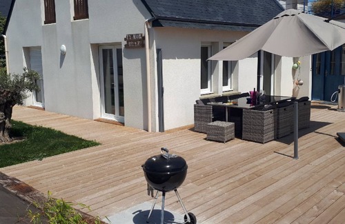 Plouarzel Villa | Rent villa 300m from the sea with a capacity of 13 people, jacuzzi, 3 terraces