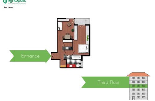 San Marco Apartment | Rentopolis Piazza San Marco 1