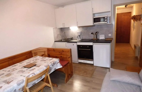 Valloire Apartment | Residence Eden Val - Studio cabin 3 people 2* exposed South