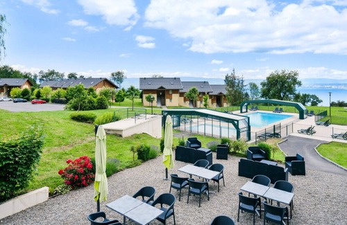 Lugrin Apartment | Residence Garden and City, Studio between Lake and Mountains Evian les Bains - Lugrin
