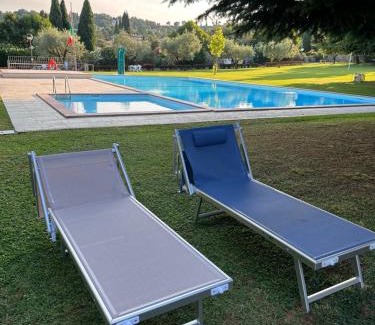 San Felice del Benaco House | Residence L'Oliveto Garden and Swimming pool