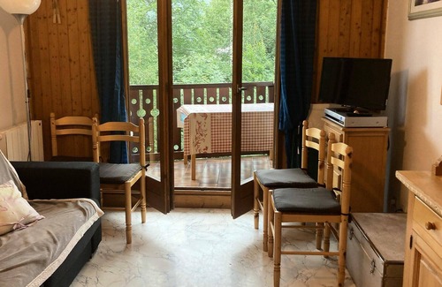 Les Houches Apartment | Residence Le ChÂteau Bruyeres - Studio for 4 People