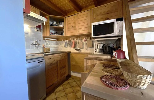 Saint-Martin-de-Belleville Apartment | Residence Le Dahu - Studio for 2 persons 19m2