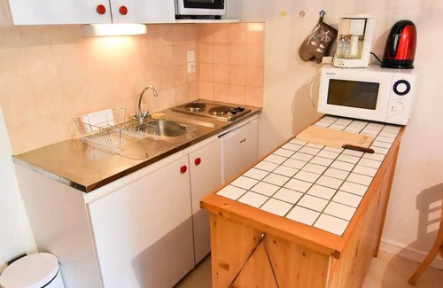 Valloire Apartment | Residence Le Thymel - Studio cabin 3 people 2* exposed East