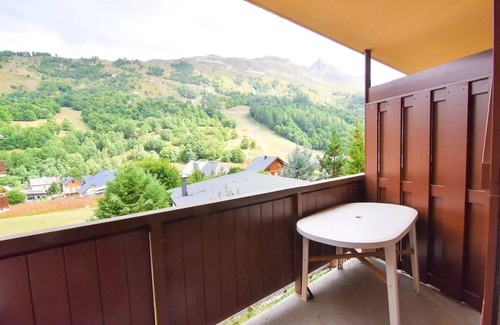 Valloire Apartment | Residence Le Thymel - Studio cabin 3 people 2* exposed East