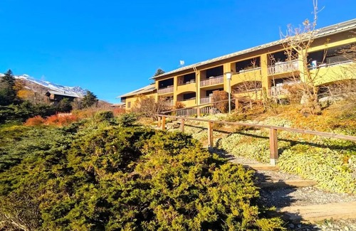 Vallouise-Pelvoux Apartment | Residence Les Anémones - Pleasant T2 duplex with balcony 4 people