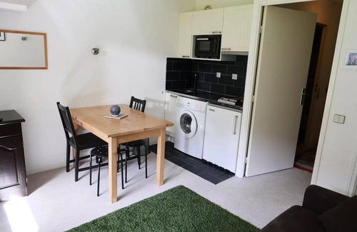 Valloire Apartment | Residence Plan Soleil - Studio cabin 4 persons 1* West exposure