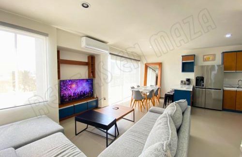 Villa Marina Apartment | Residencial Coto Mareta 8 Excelente Departamento con Alberca en Zona Exclusiva de Mazatlán