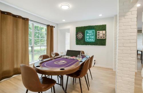 Plano House | Resort-Style Pool Home Games, BBQ and Near Downtown