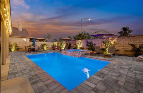 Coachella Villa | Resort style Retreat ! New Pool , Spa and Game room
