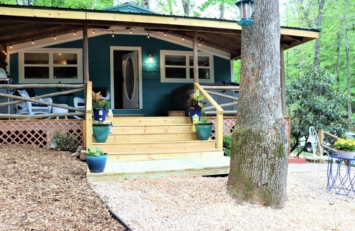 Brevard Cottage | REST ASSURED WITH HOT TUB AND COMFORT OF THIS HOME!