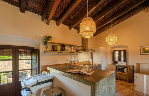 Sant Esteve de Guialbes House | Restored farmhouse with large garden, pool and large covered terrace