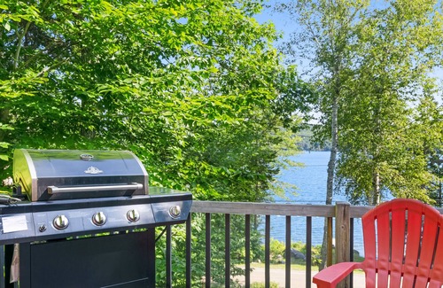 Lucerne-in-Maine Cabin | Retreat with Dock and Stunning Lake Views, Only 35 Miles from Bar Harbor
