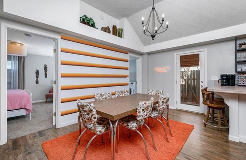 Meridian House | Retro 3 BR Home in Old Town Meridian w/ Game Room