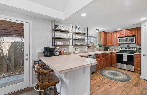 Meridian House | Retro 3 BR Home in Old Town Meridian w/ Game Room