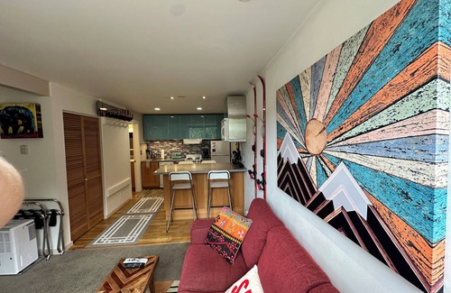 Big Sky Condo | Retro Ski Condo at the Base of Lone Mountain! Located on Shuttle Route!