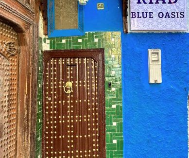 El Mokhifa House | Riad Blue Oasis - Entire Riad - 4 Rooms