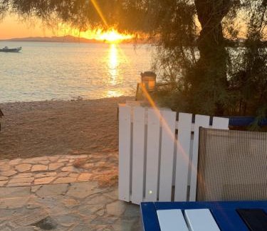 Aliki Apartment | Right on the beach- BEACHFRONT-Best unit -Paros