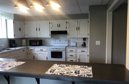 Chautauqua Apartment | Right outside the gates of Chautauqua Institution. Pet friendly!