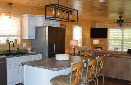 Tazewell Cabin | RIVER CABIN - FISHING. KAYAKING. FIRE PIT. OUTDOOR SHOWER