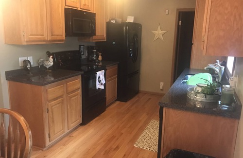 Fredericktown Cabin | River front property HOT TUB, Kayak, tubing, and fishing
