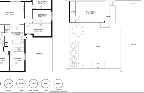 Seymour House | River Life - Holiday Home with Secluded Riverbank