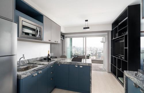 Butanta Apartment | River One 2303 - Luxury Studio