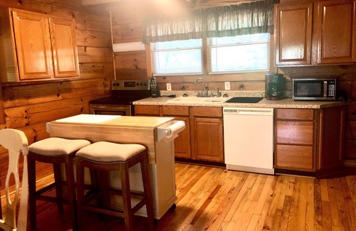 Burnsville Cabin | River Side Cabin Retreat sleeps 6