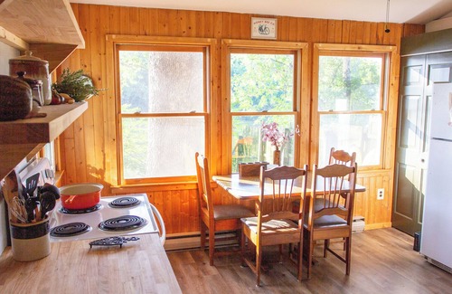 Luray Cabin | Riverfront Cabin, Ideal Location - Family and Pet Friendly w/Hot Tub!