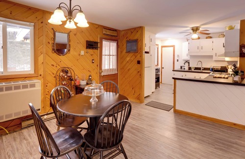 Schroon Lake Cabin | Riverfront Cabin w/Hot Tub in Schroon Lake!