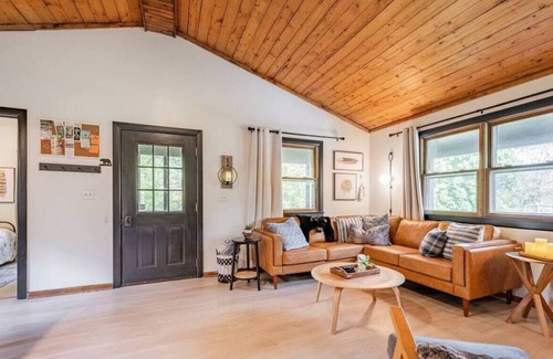 Hedgesville Cabin | Riverfront Cabin with an Outdoor Living Experience