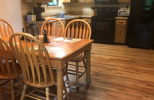 Walland Ski Chalet | Riverfront Chalet - fantastic riverfront lot!