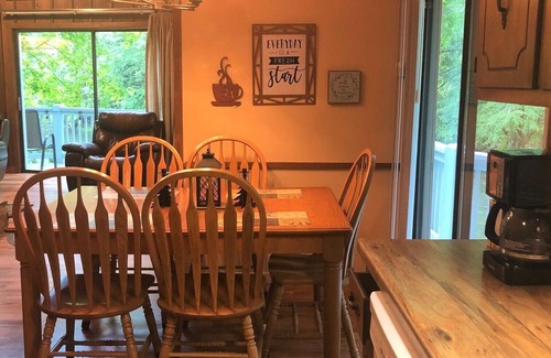 Walland Ski Chalet | Riverfront Chalet - fantastic riverfront lot!
