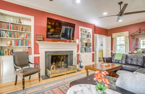 Denton House | Riverfront Denton Estate on 7 Acres with Heated Pool