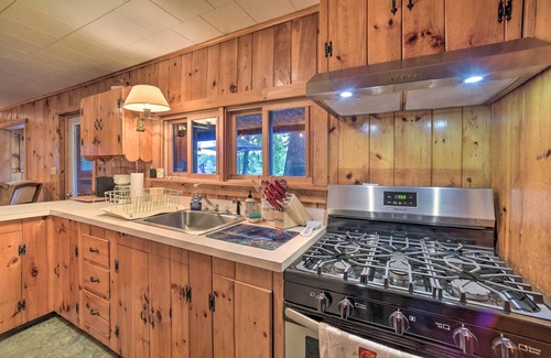 Lake Luzerne Cabin | Riverfront Escape w/Dock: 19 Mi to Saratoga!
