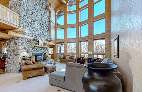 South Fork House | Riverfront House on Private Ranch w/Mountain Views, Grill, Gourmet Kitchen