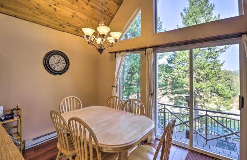Whitefish House | Riverfront Hungry Horse House with Large Deck!