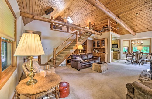 Oconto Cabin | Riverfront Oconto Cabin w/Fire Pit & Yard!