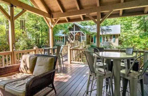Cashiers House | Riverfront Retreat: Sauna, Private Forest, 6 Falls