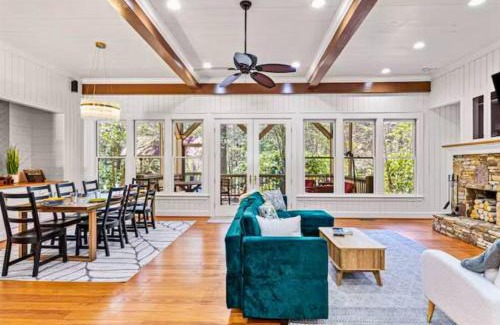 Cashiers House | Riverfront Retreat: Sauna, Private Forest, 6 Falls